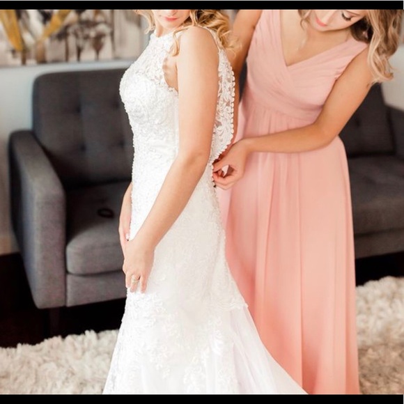 JJ’s House Dresses Jjs House Dusty Rose Bridesmaid Dress